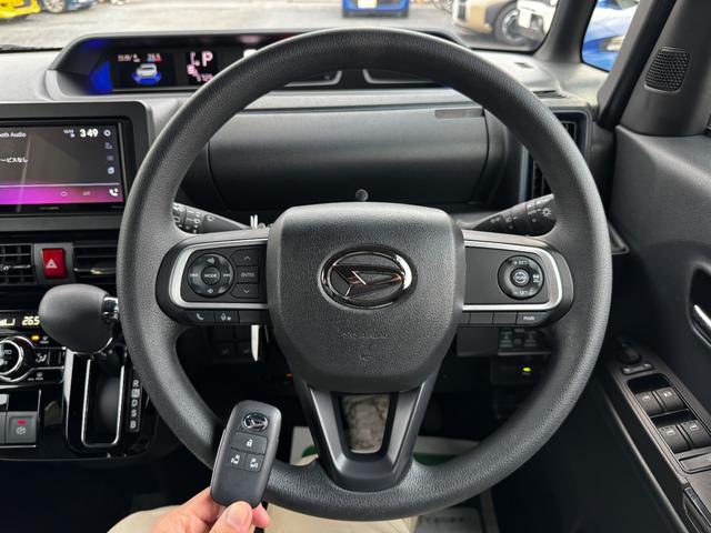 タント カスタムＸ　４ＷＤ　ＡｐｐｌｅＣａｒｐｌａｙ・Ａｎｄｒｏｉｄ対応ディスプレイオーディオ　クルコン　バックモニター　ＥＴＣ（ビルトイン）　両側パワースライドドア　スペアキー　電子パーキングブレーキ　禁煙（16枚目）