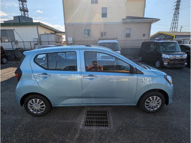 ミライース Ｌ　ＳＡＩＩＩ　アイドリングＳＴＯＰ　前後障害物センサー　衝突防止　キ－レス　イモビライザー　Ｗエアバッグ　横滑防止　パワーウインドウ　オートハイビーム　パワーハンドル　オートエアコン　運転席エアバック　ＡＢＳ（7枚目）