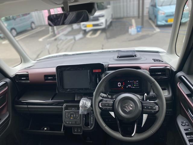 スペーシアカスタム ハイブリッドＸＳ　届出済未使用車　衝突軽減ブレーキ　禁煙車　ＬＥＤヘッドライト　フルフラット　パワーウィンドウ　オートＬＥＤ　スマートキー　オートライト　オートエアコン　パワステ　オートクルーズコントロール（6枚目）