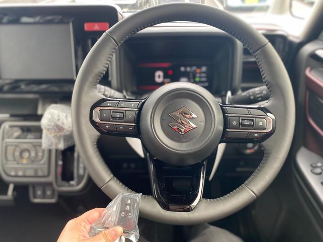 スペーシアカスタム ハイブリッドＸＳ　届出済未使用車　衝突軽減ブレーキ　禁煙車　ＬＥＤヘッドライト　フルフラット　パワーウィンドウ　オートＬＥＤ　スマートキー　オートライト　オートエアコン　パワステ　オートクルーズコントロール（15枚目）