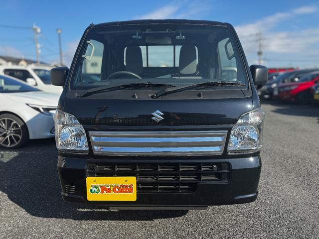 キャリイトラック ＫＣエアコン・パワステ　４ＷＤ　衝突軽減ブレーキ　パートタイム４ＷＤ　パーキングブレーキ　急発進抑制機能　マニュアルエアコン　パワステ　エアバック（6枚目）