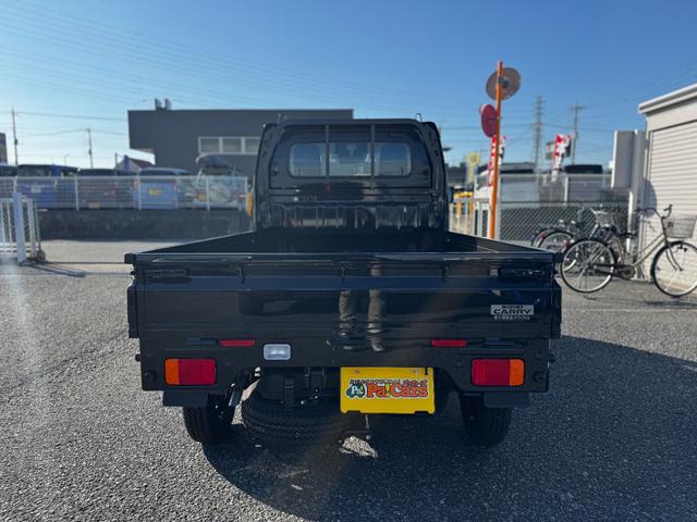 キャリイトラック ＫＣエアコン・パワステ　４ＷＤ　衝突軽減ブレーキ　パートタイム４ＷＤ　パーキングブレーキ　急発進抑制機能　マニュアルエアコン　パワステ　エアバック（9枚目）