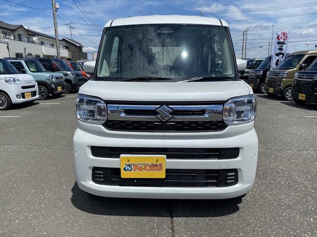 スペーシア ハイブリッドＧ　届出済未使用車　衝突軽減ブレーキ　禁煙車　禁煙　アイドリングＳ　キーレススタートシステム　横滑防止　イモビライザー　Ｗエアバッグ　スマートキー　オートエアコン　パワーステアリング　パワーウィンドウ（6枚目）