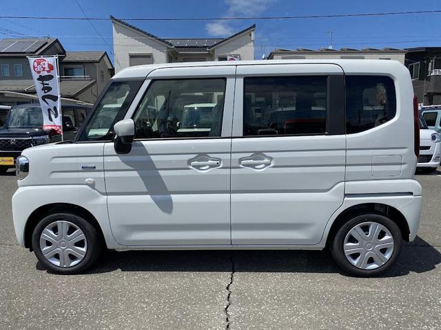 スペーシア ハイブリッドＧ　届出済未使用車　衝突軽減ブレーキ　禁煙車　禁煙　アイドリングＳ　キーレススタートシステム　横滑防止　イモビライザー　Ｗエアバッグ　スマートキー　オートエアコン　パワーステアリング　パワーウィンドウ（7枚目）