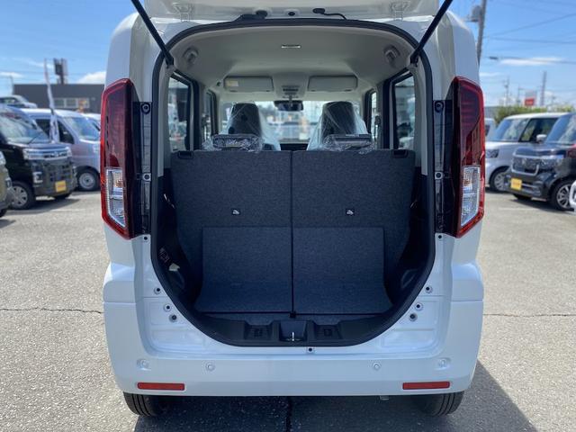 スペーシア ハイブリッドＧ　届出済未使用車　衝突軽減ブレーキ　禁煙車　禁煙　アイドリングＳ　キーレススタートシステム　横滑防止　イモビライザー　Ｗエアバッグ　スマートキー　オートエアコン　パワーステアリング　パワーウィンドウ（12枚目）