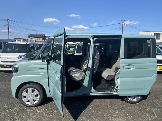 スペーシア ハイブリッドＧ　届出済未使用車　衝突軽減ブレーキ　禁煙車　禁煙　アイドリングＳ　キーレススタートシステム　横滑防止　イモビライザー　Ｗエアバッグ　スマートキー　オートエアコン　パワーステアリング　パワーウィンドウ（8枚目）