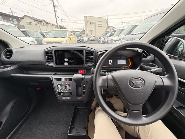 ミライース Ｌ　ＳＡＩＩＩ　届出済未使用車　衝突軽減ブレーキ　禁煙車　アイドリングＳＴＯＰ　禁煙　キ－レス　イモビライザー　Ｗエアバッグ　横滑防止　パワーウインドウ　スマートキー　パワーハンドル　オートエアコン　運転席エアバック（5枚目）