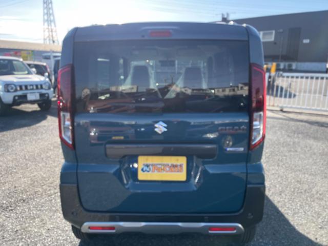 スペーシアギア ハイブリッドXZ 届出済未使用車 衝突軽減ブレーキ 禁煙車 インテリキー セキュリティ 横滑り防止装置 オートエアコン パワステ オートライト エアバック キーレススタート ABS 両側パワスラドア 誤発信抑制機能(11枚目)