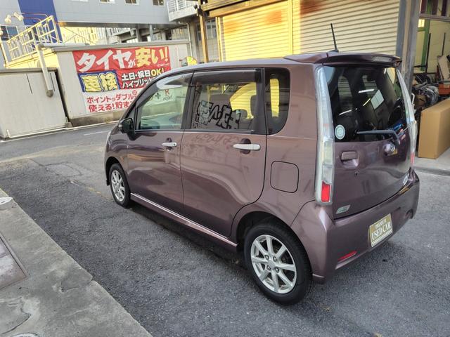 ムーヴ カスタム Xリミテッド ナビ ドラレコ前後 ETC バックカメラ タイヤ新品バッテリー新品ACコンプレッサ新品プラグコイル新品(4枚目)