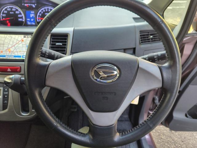 ムーヴ カスタム Xリミテッド ナビ ドラレコ前後 ETC バックカメラ タイヤ新品バッテリー新品ACコンプレッサ新品プラグコイル新品(7枚目)