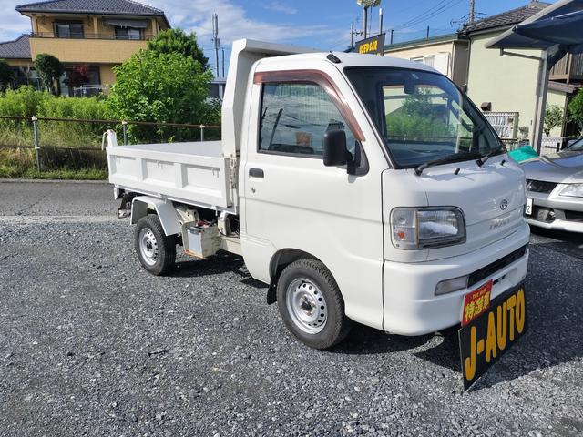 ハイゼットトラック ダンプ　強化ダンプ　４ＷＤ　パワーステ　検査８年８月２５日　ガレージ保管（4枚目）