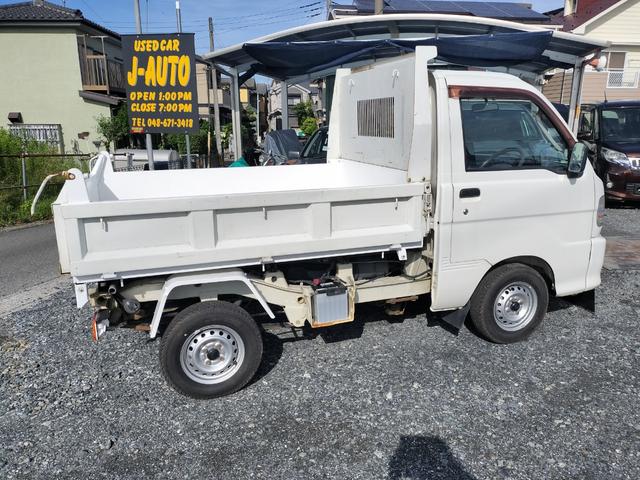 ハイゼットトラック ダンプ　強化ダンプ　４ＷＤ　パワーステ　検査８年８月２５日　ガレージ保管（6枚目）