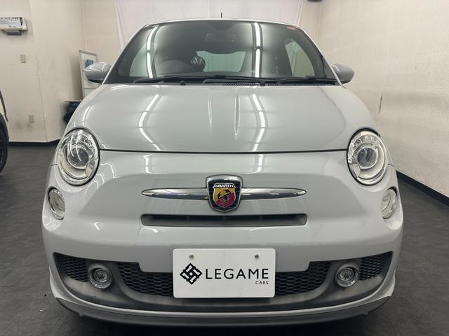 アバルト５９５ ツーリズモ　ワンオーナー　黒革シート　純正１７ＡＷ　パドルシフト　コーナーセンサー　ＥＴＣ　禁煙車　記録簿　スペアキー（3枚目）