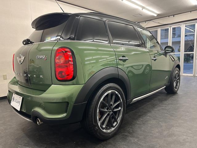 ＭＩＮＩ クーパーＳ　クロスオーバー　オール４　４ＷＤターボ　６ＭＴ　ワンオーナー　純正１７ＡＷ　ＨＩＤヘッドライト　ＥＴＣ　ルーフレール　ＡＵＸ外部入力　禁煙車　記録簿（7枚目）