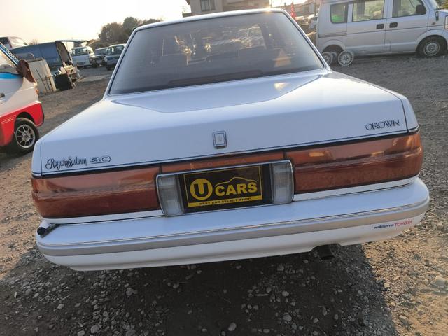 クラウン ロイヤルサルーン アルミホイール AT パワーシート カセット ABS エアコン パワーウィンドウ エアコンオーバーホール ピットマンアーム アイドラーアーム タイロッド交換済(18枚目)