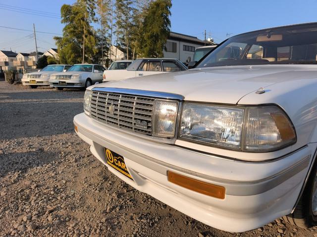 クラウン ロイヤルサルーン アルミホイール AT パワーシート カセット ABS エアコン パワーウィンドウ エアコンオーバーホール ピットマンアーム アイドラーアーム タイロッド交換済(20枚目)