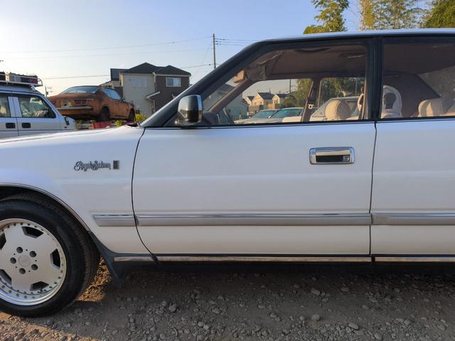 クラウン ロイヤルサルーン アルミホイール AT パワーシート カセット ABS エアコン パワーウィンドウ エアコンオーバーホール ピットマンアーム アイドラーアーム タイロッド交換済(28枚目)