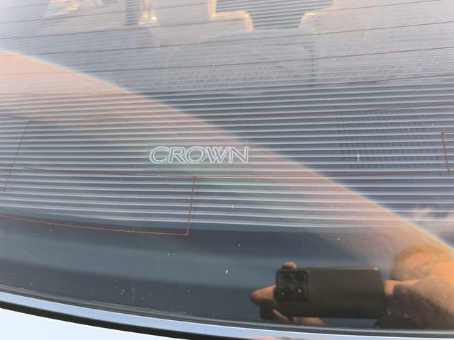 クラウン ロイヤルサルーン アルミホイール AT パワーシート カセット ABS エアコン パワーウィンドウ エアコンオーバーホール ピットマンアーム アイドラーアーム タイロッド交換済(44枚目)