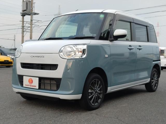 ムーヴキャンバス ストライプスＸ　１２ヶ月走行無制限保証　両側電動パワースライドドア　バックソナー　プッシュスタート　オートエアコン　４ＷＤ　オートヘッドライト（8枚目）