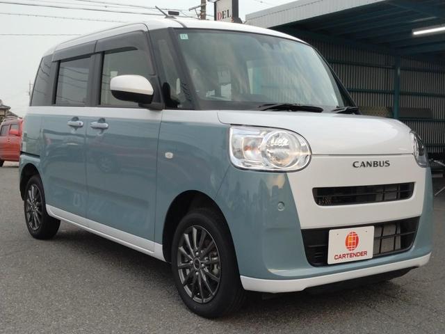 ムーヴキャンバス ストライプスＸ　１２ヶ月走行無制限保証　両側電動パワースライドドア　バックソナー　プッシュスタート　オートエアコン　４ＷＤ　オートヘッドライト（9枚目）