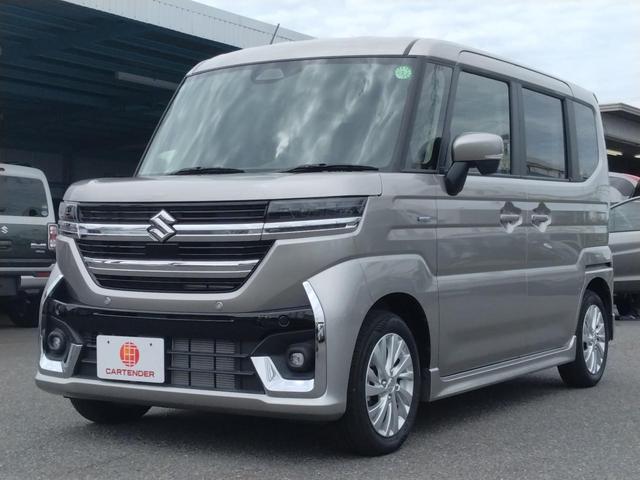 スペーシアカスタム ハイブリッドＧＳ　カーテンダー１２ヶ月水害車保証　スズキセーフティサポート　スマートキー　アイドリングストップ　オートエアコン　片側電動スライド　シートヒーター　プッシュスタート　ＥＴＣ（11枚目）