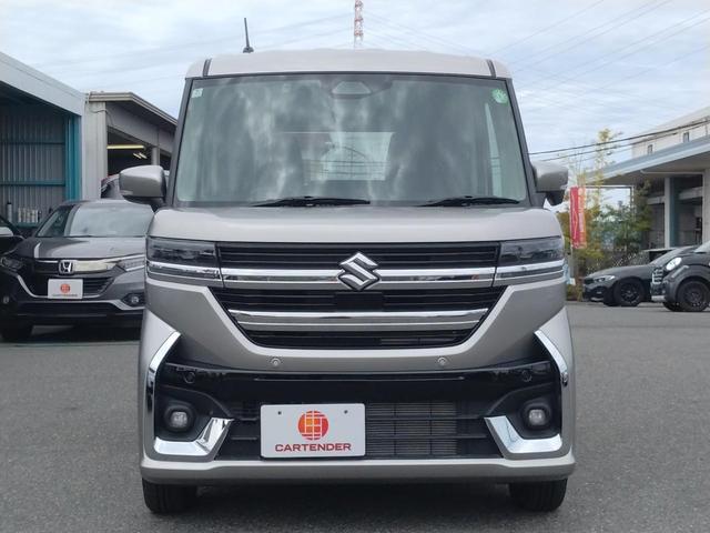 スペーシアカスタム ハイブリッドＧＳ　カーテンダー１２ヶ月水害車保証　スズキセーフティサポート　スマートキー　アイドリングストップ　オートエアコン　片側電動スライド　シートヒーター　プッシュスタート　ＥＴＣ（46枚目）