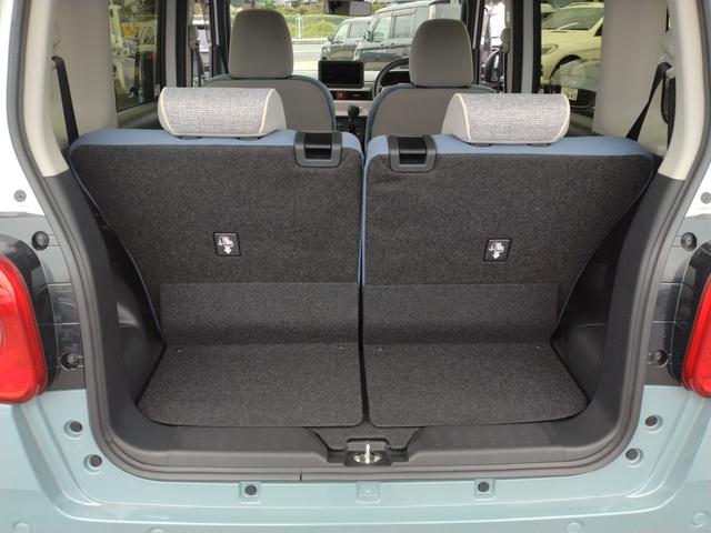 ムーヴキャンバス ストライプスＧ　１２ヵ月走行無制限保証　両側パワースライドドア　ＬＥＤオートライト・フォグランプ　電動パーキングブレーキ　プッシュボタンスタート　セキュリティアラーム　バックカメラ　オート電動格納式ドアミラー（45枚目）