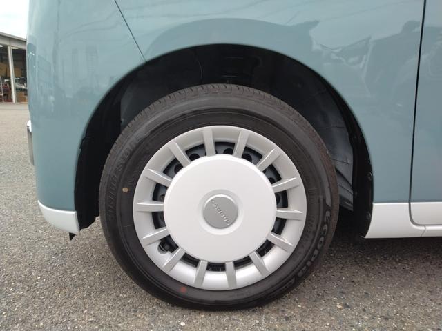 ムーヴキャンバス ストライプスＧ　１２ヵ月走行無制限保証　両側パワースライドドア　ＬＥＤオートライト・フォグランプ　電動パーキングブレーキ　プッシュボタンスタート　セキュリティアラーム　バックカメラ　オート電動格納式ドアミラー（53枚目）