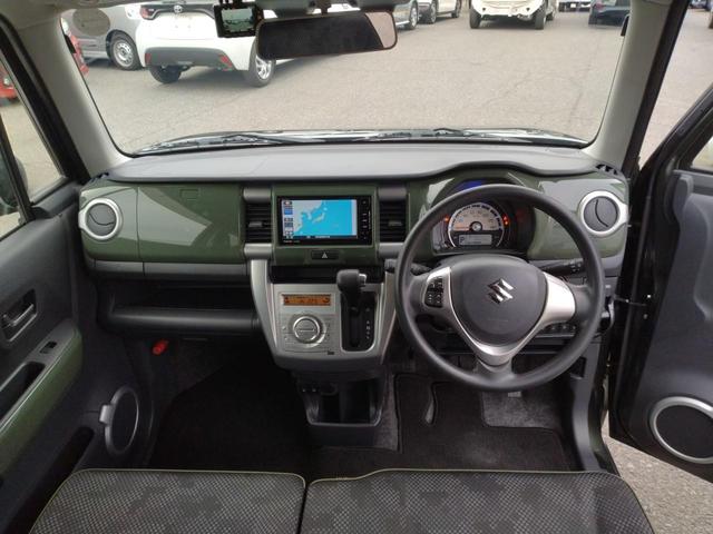 ハスラー Ｇ　１２ヶ月走行無制限保証　ドライブレコーダー　ＥＴＣ　ナビ　ＴＶ　レーンアシスト　衝突被害軽減システム　　スマートキー　アイドリングストップ　電動格納ミラー　シートヒーター　ベンチシート　盗難防止（9枚目）