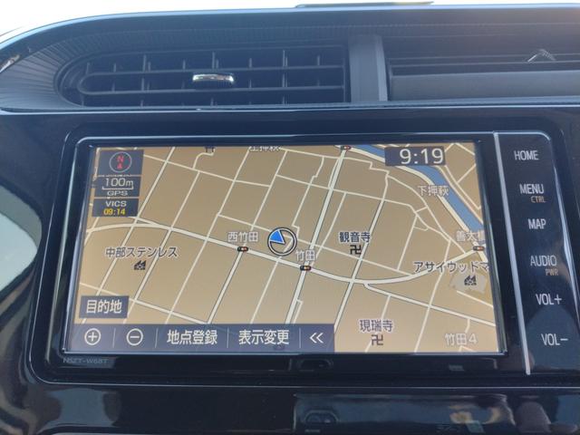 アクア Ｓスタイルブラック　１２ヵ月走行無制限保証　ドライブレコーダー　ＥＴＣ　全周囲カメラ　ナビ　ＴＶ　クリアランスソナー　レーンアシスト　衝突被害軽減システム　オートマチックハイビーム　ＬＥＤヘッドランプ　スマートキー（5枚目）