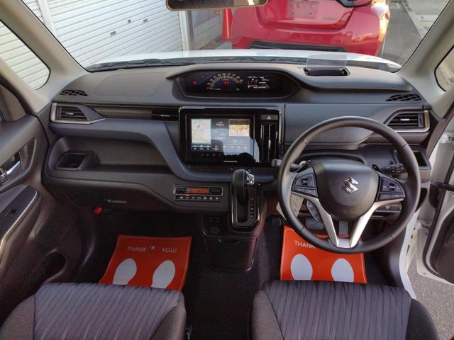 ソリオ ハイブリッドＳＺ　全方位モニター付メモリーナビ装着車　１２ヵ月走行無制限保証　全周囲カメラ　ナビ　ＴＶ　クリアランスソナー　アダクティブクルーズコントロール　レーンアシスト　衝突被害軽減システム　両側電動スライドドア　　ＬＥＤヘッドランプ　スマートキー（4枚目）