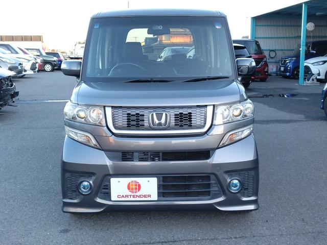 Ｎ－ＢＯＸカスタム Ｍｏｄｕｌｏ－Ｘ　Ｇ・ターボパッケージ　１２ヵ月走行無制限保証　社外１６インチアルミ、車高調整サス　バックカメラ　両側電動スライドドア　ナビ　ＴＶ　オートクルーズコントロール　　オートライト　ＨＩＤ　電動格納ミラー　ベンチシート（15枚目）