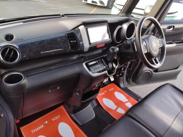 Ｎ－ＢＯＸカスタム Ｍｏｄｕｌｏ－Ｘ　Ｇ・ターボパッケージ　１２ヵ月走行無制限保証　社外１６インチアルミ、車高調整サス　バックカメラ　両側電動スライドドア　ナビ　ＴＶ　オートクルーズコントロール　　オートライト　ＨＩＤ　電動格納ミラー　ベンチシート（42枚目）