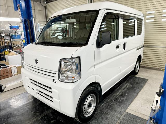 エブリイ ＰＣ　４ＡＴ　ＥＴＣ　ナビ　ＴＶ　タイヤ新品　荷室マット新品　キーレス　ＰＷ　整備済み　消耗品部品交換済み（2枚目）