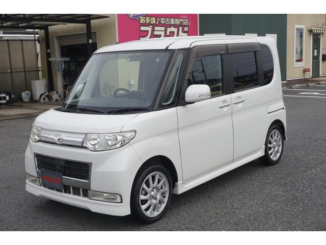 タント カスタムＲＳ　１年保証付　パワースライドドア　ＥＴＣ　ターボ　オートエアコン　電動格納ミラー　ウィンカーミラー　純正アルミホイール　ベンチシート　フォグランプ　タイミングチェーン　運転席・助手席エアバッグ　ＡＢＳ（5枚目）