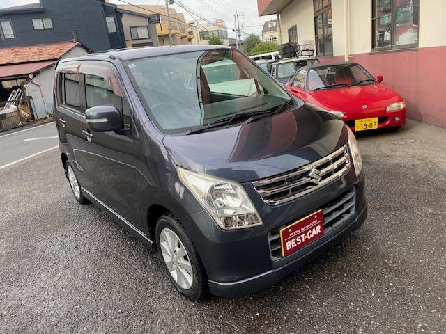 ワゴンＲ ＦＸリミテッドＩＩ　社外ナビ　地デジＴＶ　ＥＴＣ　スマートキー　ＰＵＳＨスタート　純正アルミホイール　ＡＢＳ　エアバック　整備保証付（6枚目）