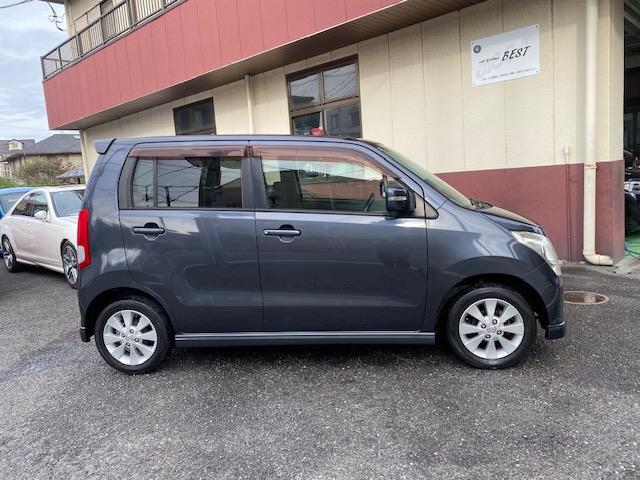 ワゴンＲ ＦＸリミテッドＩＩ　社外ナビ　地デジＴＶ　ＥＴＣ　スマートキー　ＰＵＳＨスタート　純正アルミホイール　ＡＢＳ　エアバック　整備保証付（7枚目）