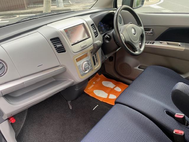 ワゴンＲ ＦＸリミテッドＩＩ　社外ナビ　地デジＴＶ　ＥＴＣ　スマートキー　ＰＵＳＨスタート　純正アルミホイール　ＡＢＳ　エアバック　整備保証付（15枚目）