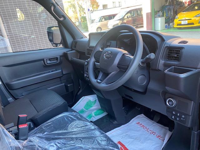 ハイゼットカーゴ クルーズターボ　衝突被害軽減システム　スマートアシスト　クリアランスソナー　純正メモリーナビ　フルセグＴＶ　両側スライドドア　スマートキー　アイドリングストップ　ＥＳＣ　エアコン　整備保証付（12枚目）