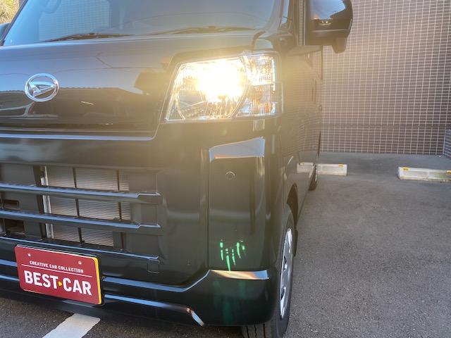 ハイゼットカーゴ クルーズターボ　衝突被害軽減システム　スマートアシスト　クリアランスソナー　純正メモリーナビ　フルセグＴＶ　両側スライドドア　スマートキー　アイドリングストップ　ＥＳＣ　エアコン　整備保証付（30枚目）