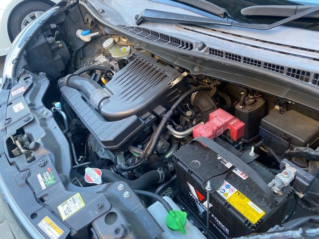 ソリオ ブラック＆ホワイト　社外ナビゲーション　地デジＴＶ　両側電動スライドドア　ＥＴＣ　ＨＩＤヘッドライト　スマートキー　シートヒーター　純正アルミホイール　純正エアロ　専用シート　ＡＢＳ　エアバック　整備保証付（33枚目）