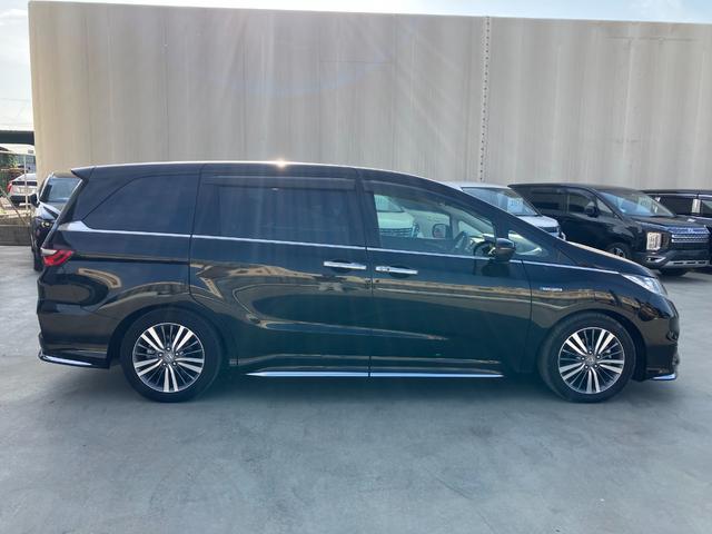 オデッセイハイブリッド ハイブリッドアブソルート・ＥＸホンダセンシング　純正ナビ　フルセグＴＶ　バックモニター　全周囲カメラ　後席フリップダウンモニター　両側パワースライド　ホンダセンシング　パワーシート　シートヒーター　Ｂｌｕｅｔｏｏｔｈ　ＵＳＢ　ＨＤＭＩ　ドラレコ（10枚目）