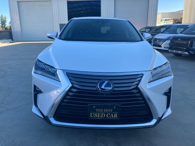 RX RX450h バージョンL 純正ナビ フルセグTV バックモニター 全周囲カメラ 本革シート リアパワーゲート 3眼LED シーケンシャルウィンカー パワーシート シートエアコン Bluetooth USB ドラレコ ETC(2枚目)