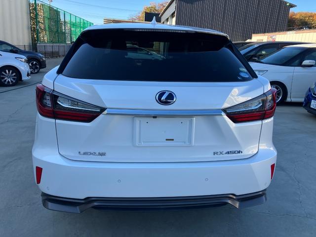 RX RX450h バージョンL 純正ナビ フルセグTV バックモニター 全周囲カメラ 本革シート リアパワーゲート 3眼LED シーケンシャルウィンカー パワーシート シートエアコン Bluetooth USB ドラレコ ETC(8枚目)