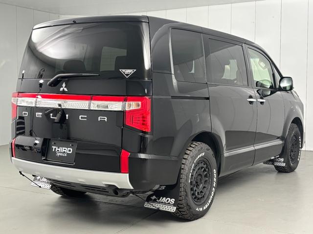 デリカD:5 P JAOS フロントグリル マッドフラップ GOQBUTO-RIII テクスチャブラック ブラックアウトガーニッシュ Weds MUD VANCE 16inch OPEN COUNTRY R/T(8枚目)