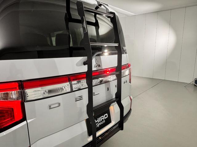 デリカＤ：５ Ｐ　サードスペースカスタム　ルーフラック　フロントバンパーガード　リアラダー　ショートマッドフラップ　ＪＡＯＳ　フロントグリル　フェンダーガーニッシュ　Ｔｙｐｅ－Ｘ　Ｗｅｄｓ　ＭＵＤＶＡＮＣＥ　１６インチ（12枚目）