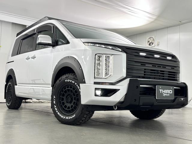 デリカＤ：５ Ｐ　サードスペースカスタム　ルーフラック　フロントバンパーガード　リアラダー　ショートマッドフラップ　ＪＡＯＳ　フロントグリル　フェンダーガーニッシュ　Ｔｙｐｅ－Ｘ　Ｗｅｄｓ　ＭＵＤＶＡＮＣＥ　１６インチ（18枚目）