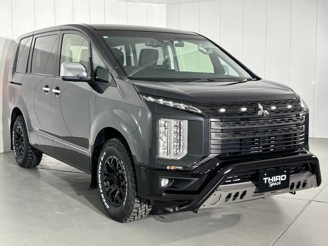 デリカＤ：５ Ｐ　ＩＰＦ　フロントグリルマーカー＆ブラックアウトグリル仕様！　リアバンパーセンターブラックアウト　オートフラッグスＧＯＱＢＵＴＯ－Ｒ３　メタルグレー　ＪＡＯＳ　マッドフラップ　ＯＰＥＮ　ＣＯＵＮＴＲＹ（5枚目）