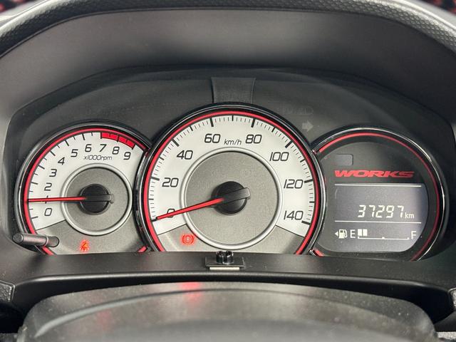 アルトワークス ベースグレード　アドバンレーシングＲＧ－Ｄ２　シバタイヤ３００　Ｒ２３　装着！　フロントグリル・リアガーニッシュマットブラックラッピング　ＲＥＣＡＲＯシート　ナビ・ドラレコ（20枚目）