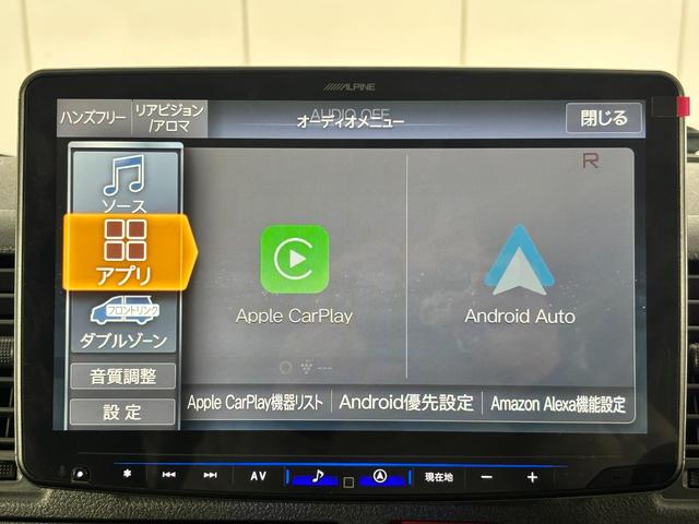 ハイエースバン ロングDX GLパッケージ アルパイン ALPINE BIG-X 11インチナビ IPF フロントグリルマーカー ホワイトレタータイヤ EAGLE #1 NASCAR MID×DODコラボホイール ウシャリン(6枚目)